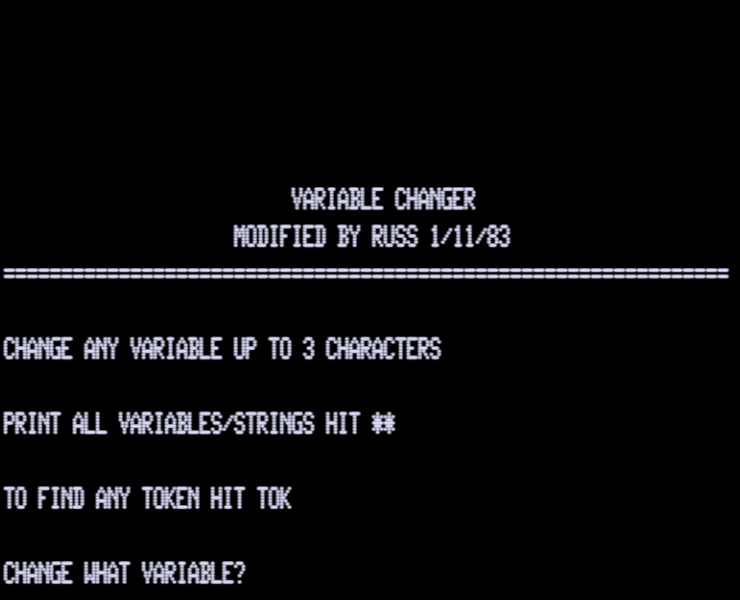Screen shot